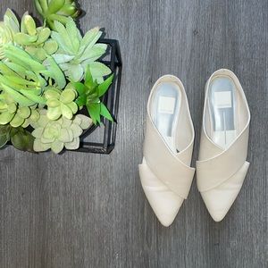 Dolce Vita White Slip-on flat